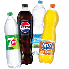 Sisi, Pepsi, 7-up of Crystal Clear